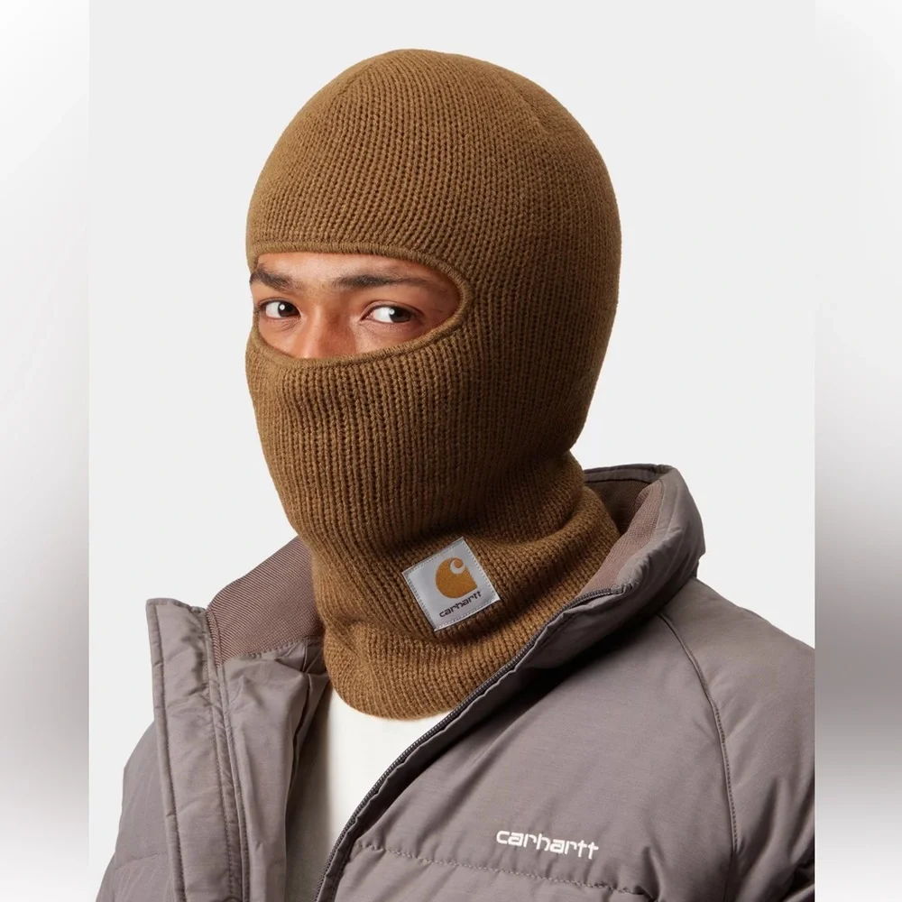 Carhartt Hamilton Brown Knit Storm Mask